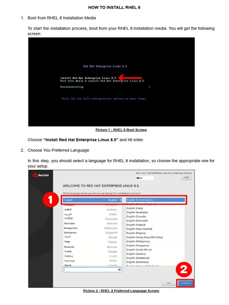 How To Install Rhel 8 | PDF | Red Hat | Operating System Families