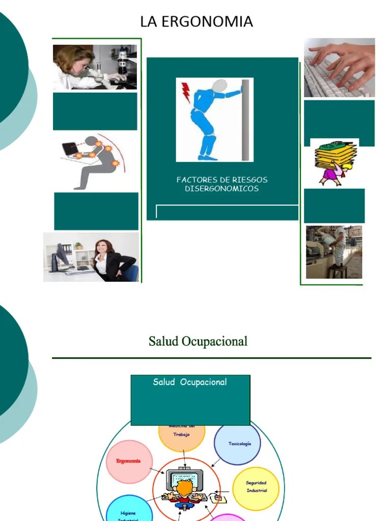 Charla De Ergonomia | Descargar Gratis PDF | Factores Humanos Y Ergonomía | Seguridad Y Salud ...
