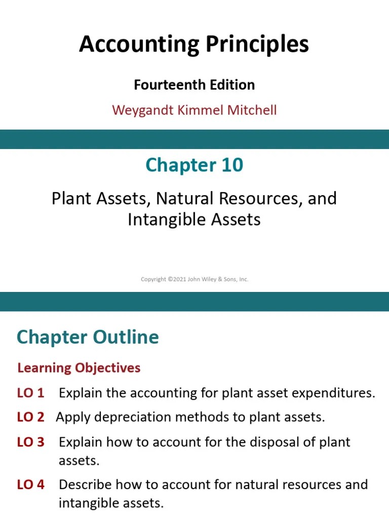 Week 7 Ch10 Plant Assets Natural Resources And Intangible Assets | PDF ...
