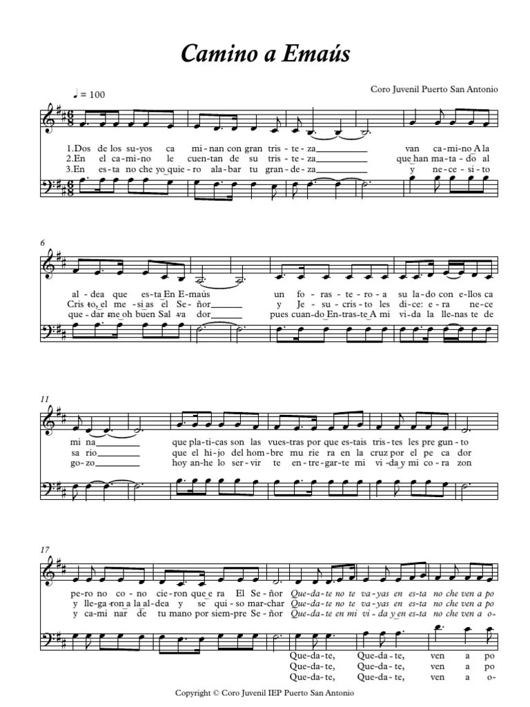 Camino A Emaus Completo | PDF