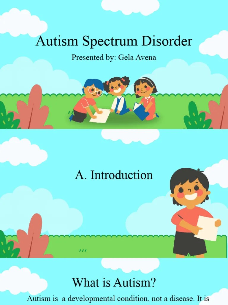 Autism Spectrum Disorder Presentation | Download Free PDF | Autism ...