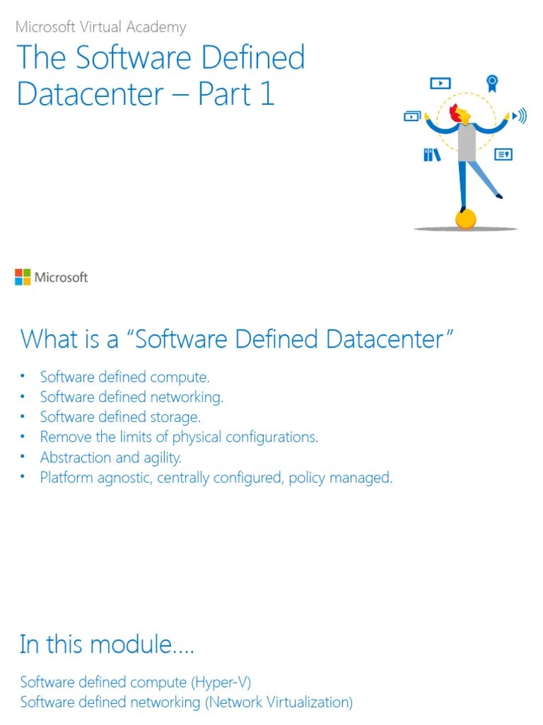 2016-Software Defined Datacenter 1 | PDF | Hyper V | Computer Network