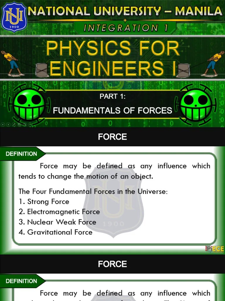 Lesson 7 - Physics For Engineers 1 | PDF | Friction | Force