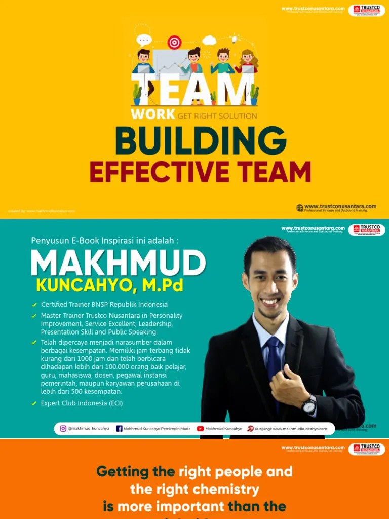 E-Book Building Effective Team | PDF