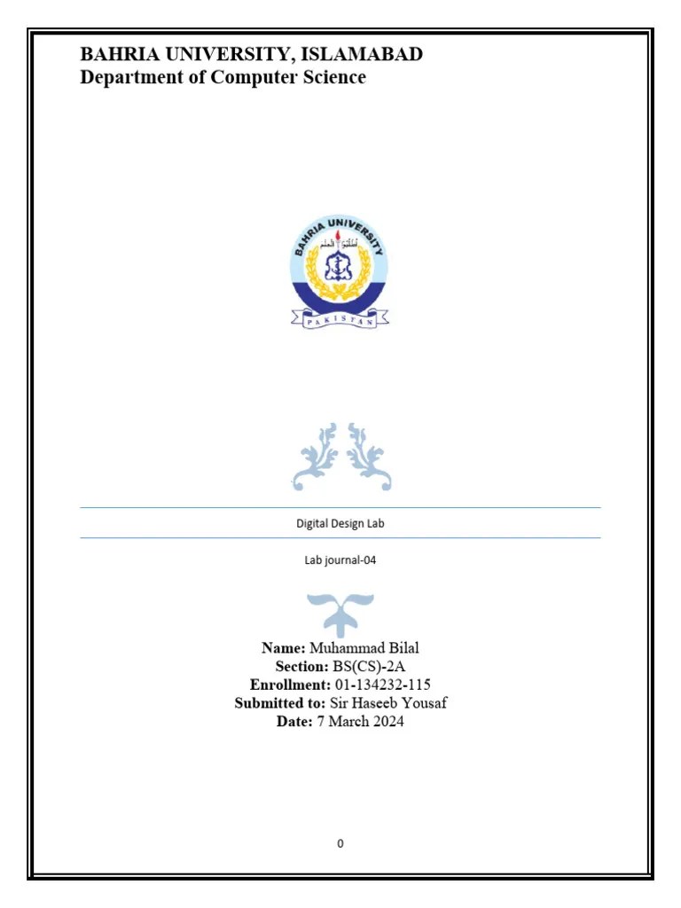 Digital Design Lab-4 | PDF | Logic Gate | Electronic Circuits