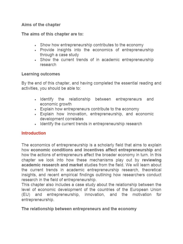 Entrepreneurship CH 2 | PDF | Entrepreneurship | Innovation