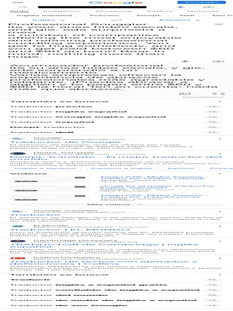 Traductor - Buscar Con Google | PDF | Traducciones | Comunicación Humana