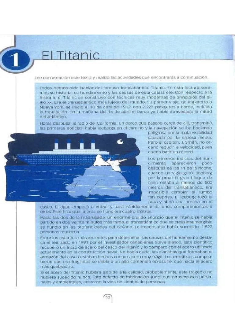 Taller De Comprension Lectora 6 | PDF