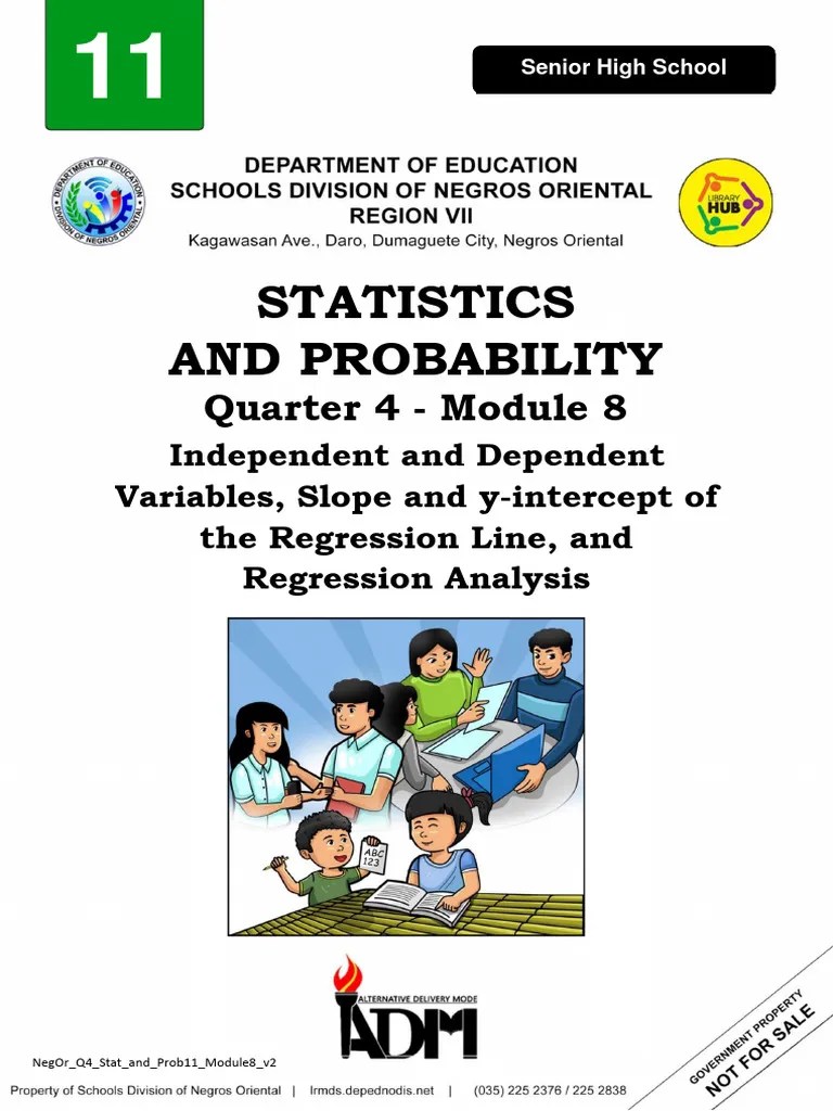 Stat - Prob-Q4-Module-8 | PDF | Experiment | Variable (Mathematics)