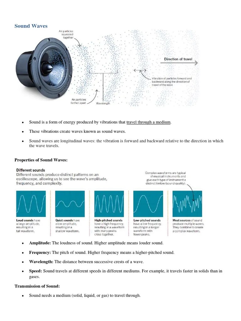 Physics Notes - Waves Part 2 | PDF | Sound | Reflection (Physics)