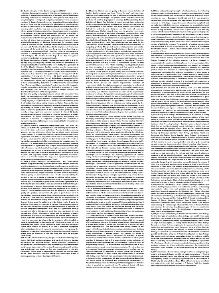 Gis Question Paper Solution | PDF | Software Testing | System