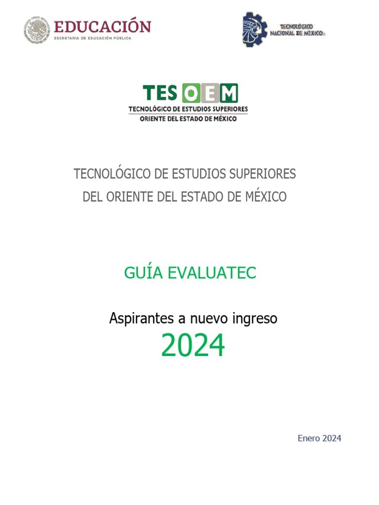 Guia Examen De Admisión 2024-1 | PDF | Fuerza | Calor