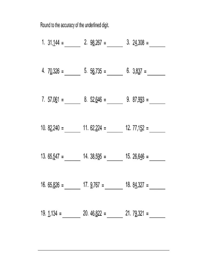 Math Quiz Grade 4 | PDF