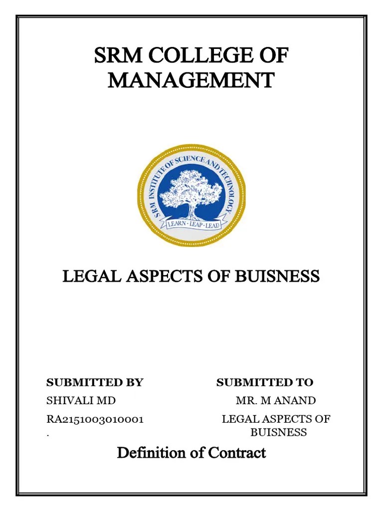 Essential Elements Of Valid Contract | PDF | Consideration | Law Of Obligations