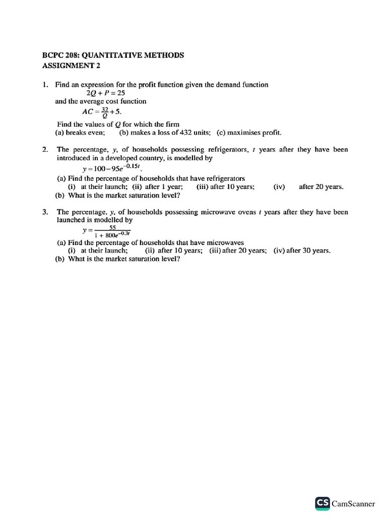 Qm3 - Solutions | PDF
