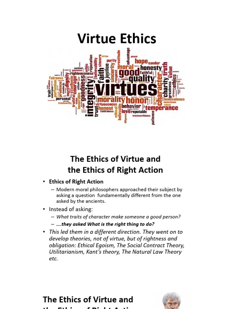 Virtue Ethics | PDF | Virtue Ethics | Virtue