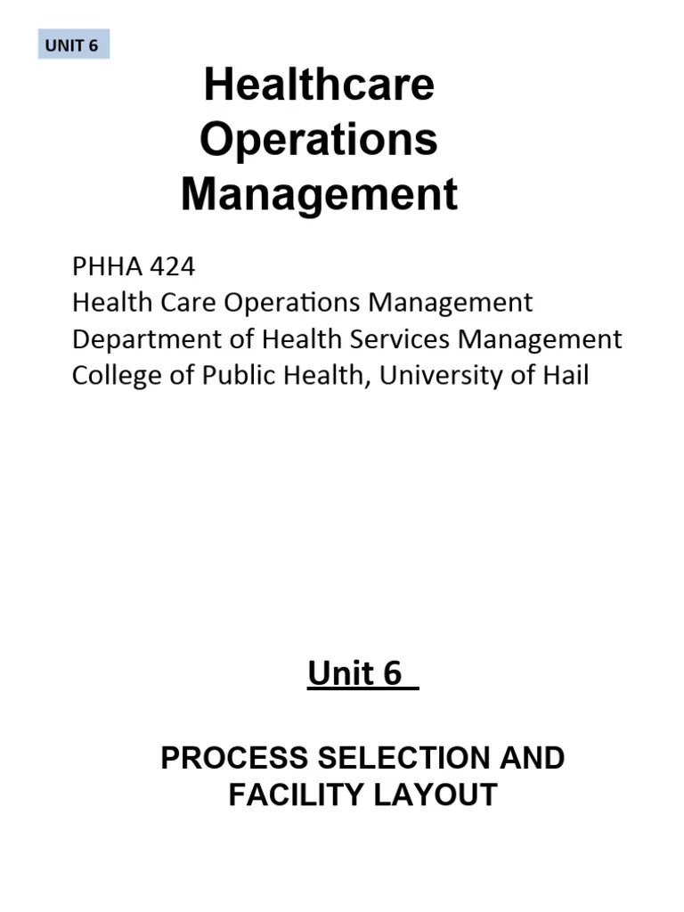 6 Operations Management UNIT 6 | PDF | Automation | Computer Aided Design