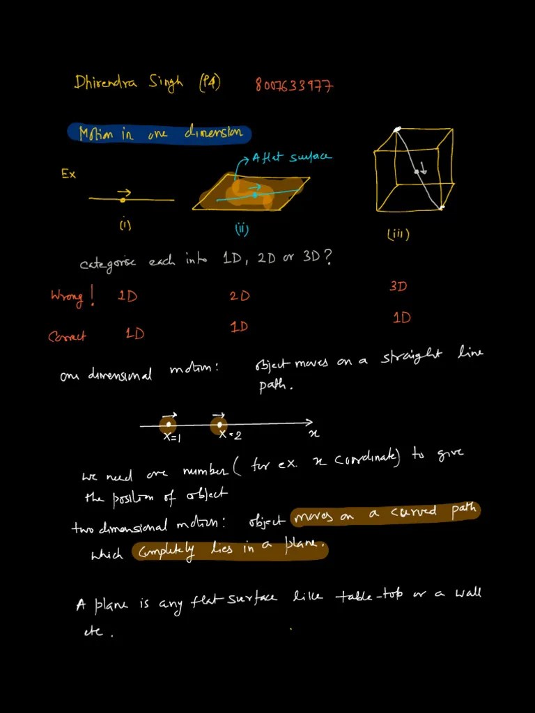 Physics 1 Motion | PDF | Velocity | Speed