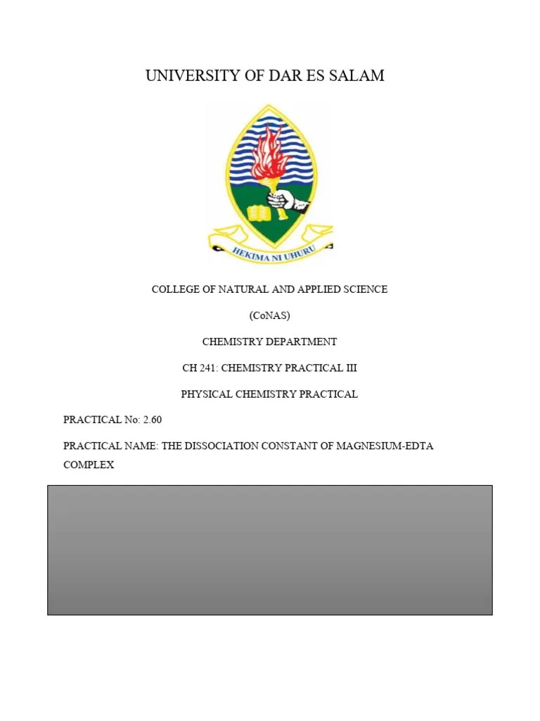 Magnesium Constant | PDF | Acid Dissociation Constant | Chemistry