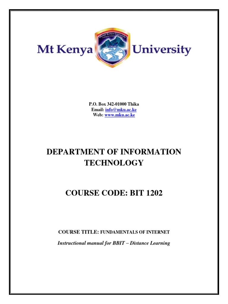 Internet Module | PDF | World Wide Web | Internet & Web