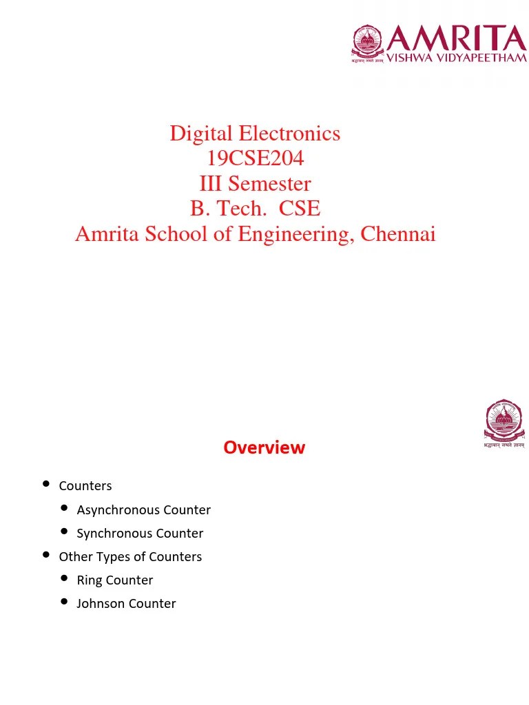P10-Digital Sysytems - Lecture - 37-40 | PDF | Computer Engineering ...