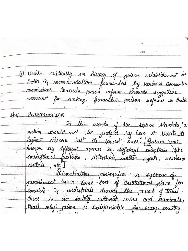 Prison Reforms | PDF