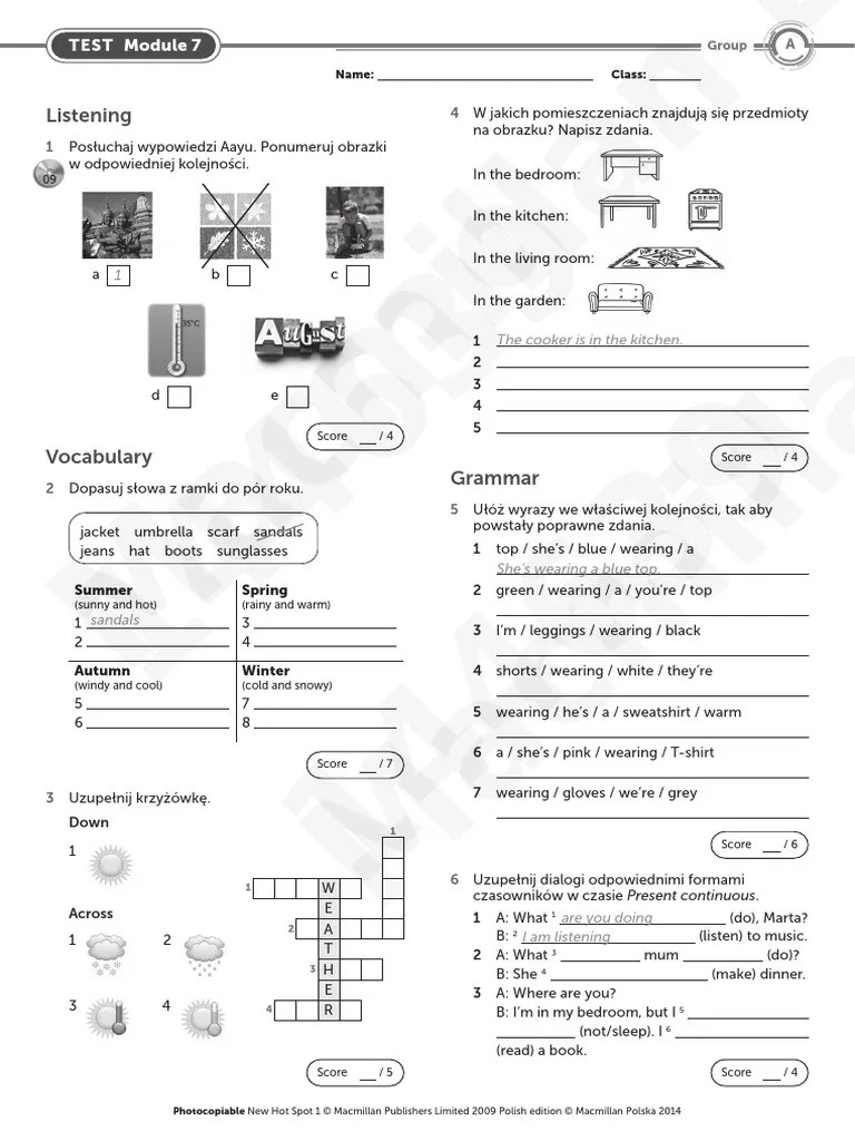 Module_7_Test_A | PDF | Clothing | Fashion