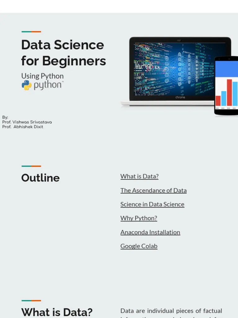 Lecture 2 Data Science For Beginners | Download Free PDF | Data Science ...
