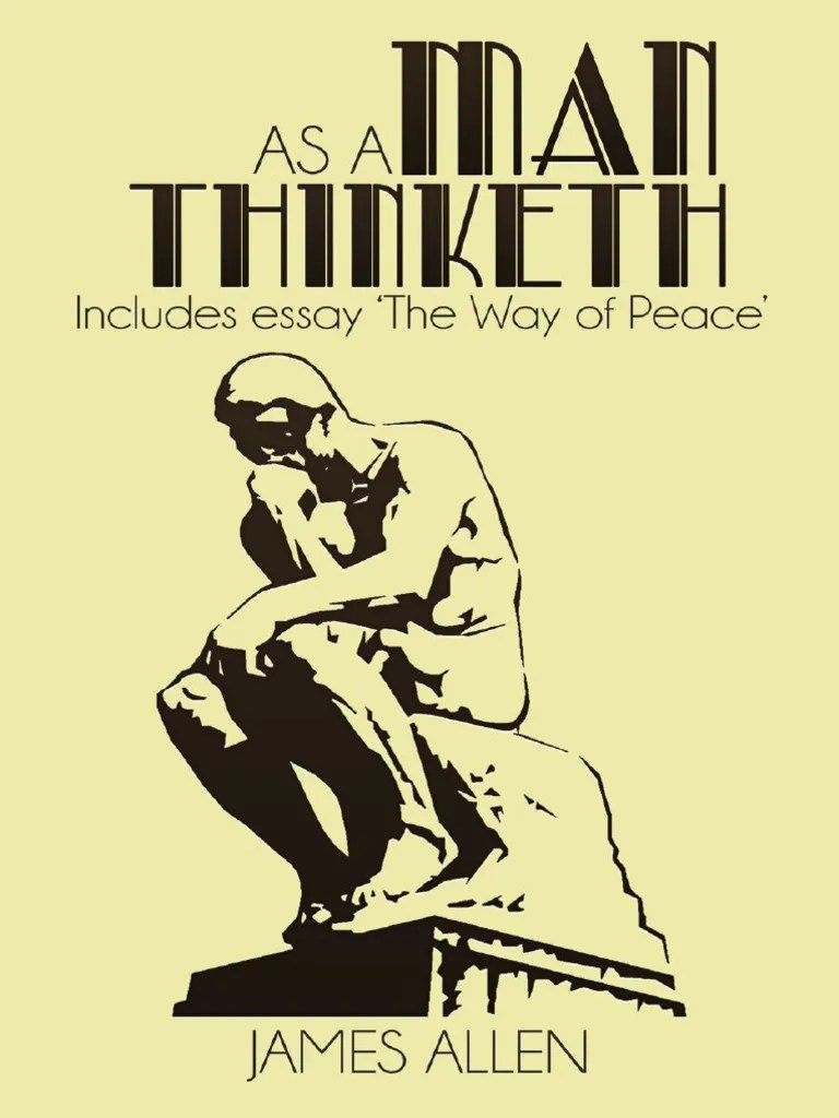 Allen - James As A Man Thinketh | PDF | Thought | Virtue