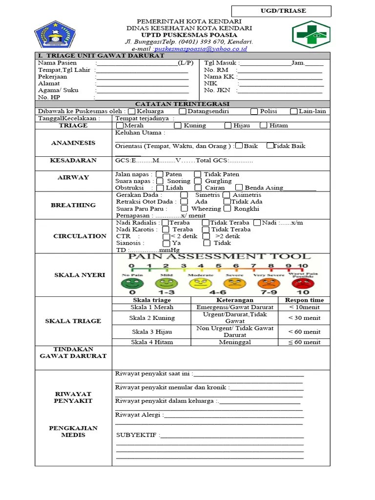 04.triage Instalasi Gawat Darurat 2024 | PDF
