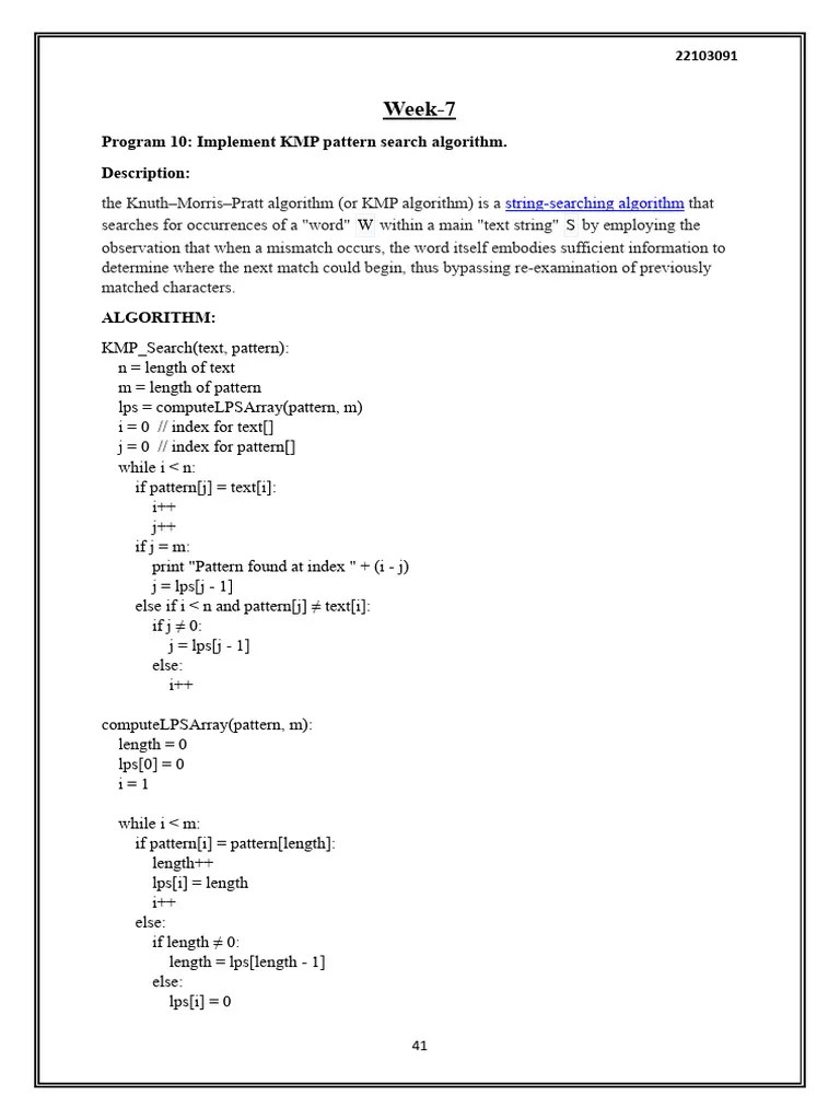 Lab7 | PDF | Algorithms | Mathematical Logic