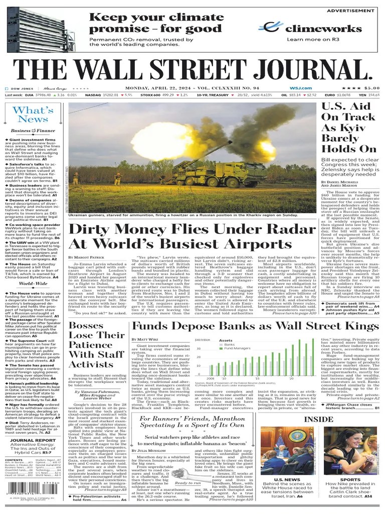 TheWallStreetJournal - 04 22 2024 Freemagazines Top | Download Free PDF ...