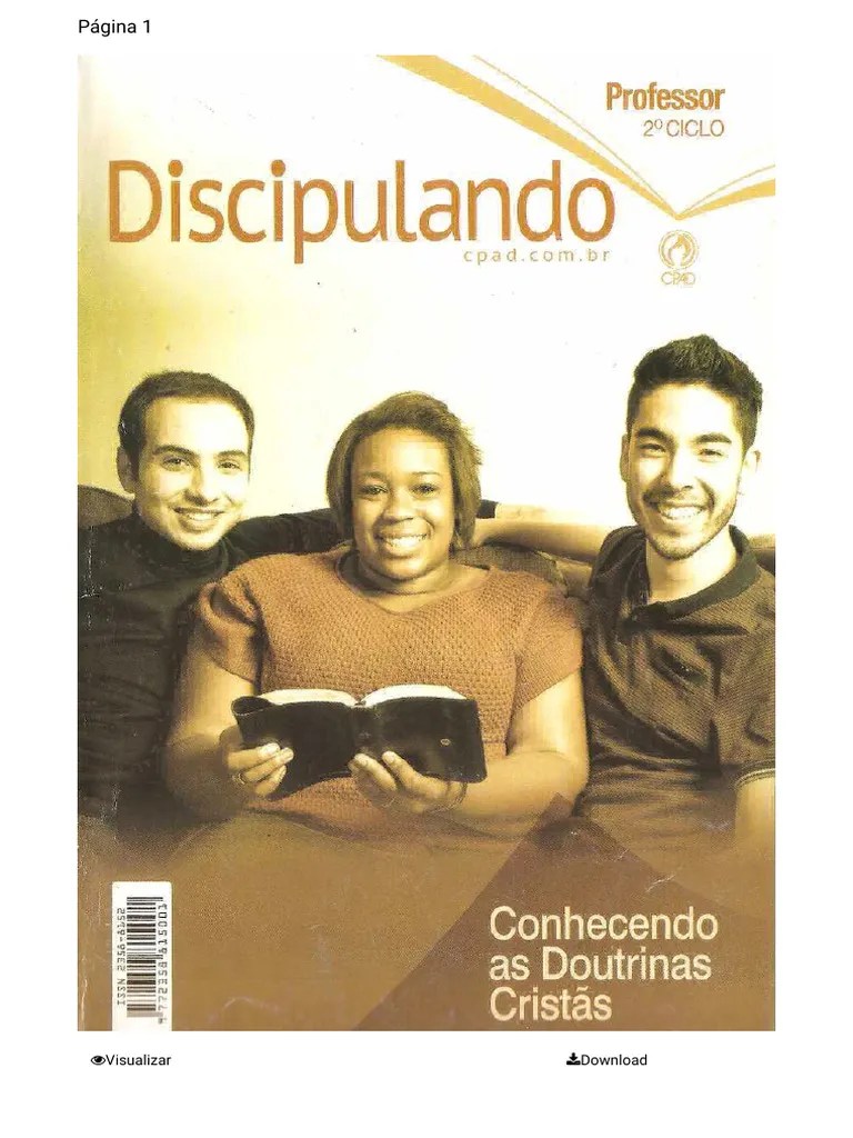 Revista Discipulando 2º Ciclo Conhecendo As Doutrinas Cristãs - CALAMEO Downloader | PDF