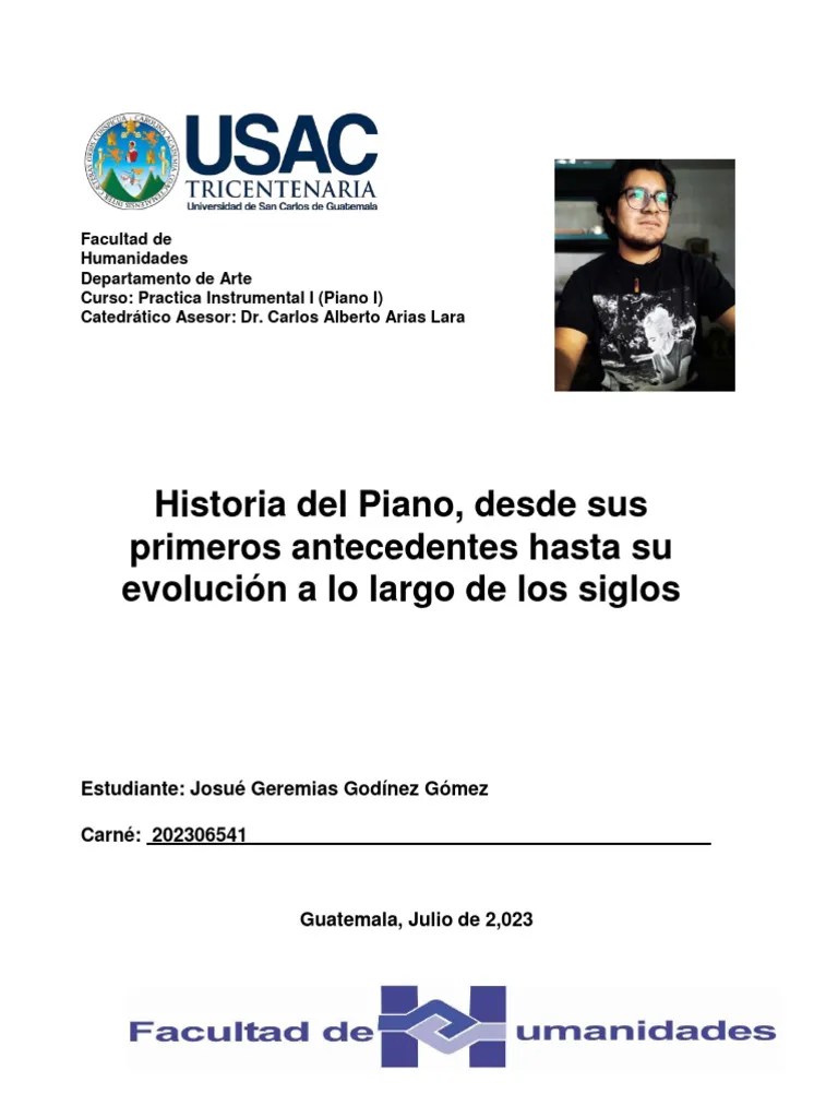 Historia Del Piano | PDF | Piano | Instrumentos De Cuerda