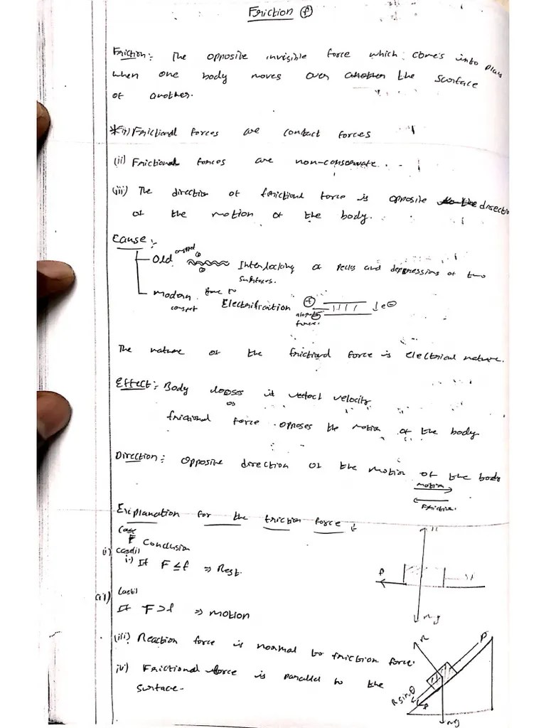 Friction | PDF