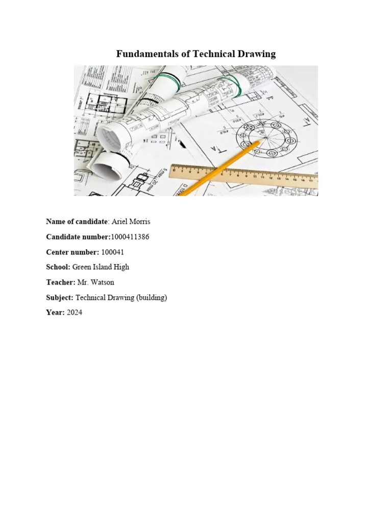 Fundamentals Of Technical Drawing (Ariel Morris) | PDF | Technical Drawing | Drawing