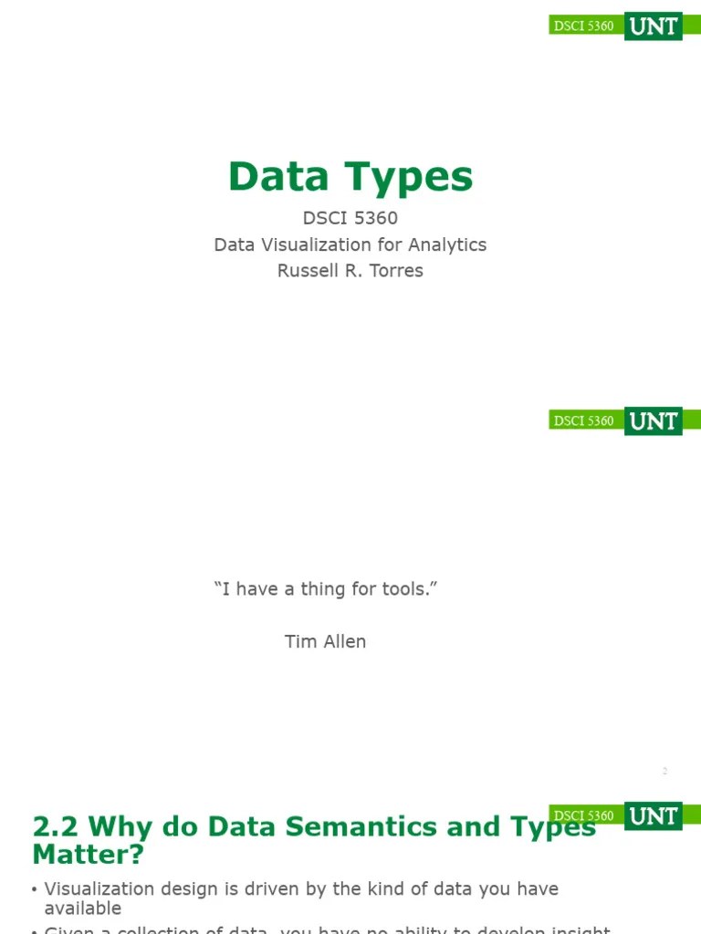04_dataTypes | PDF | Data | Level Of Measurement
