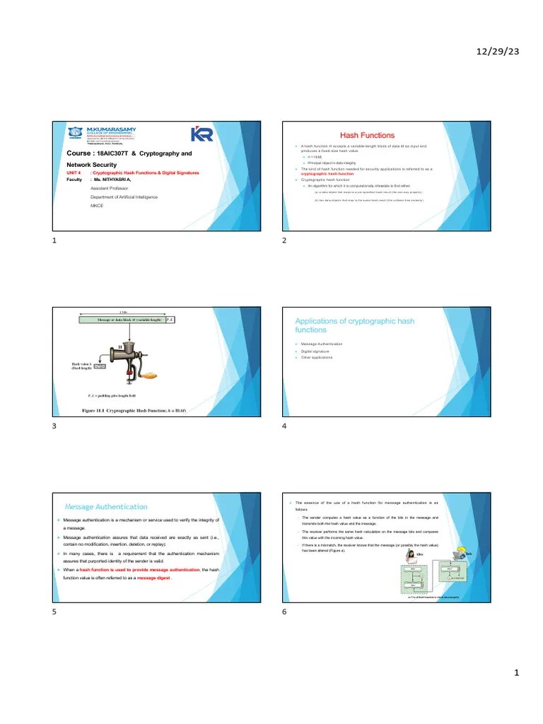 Unit 4 | PDF | Cryptography | Public Key Cryptography