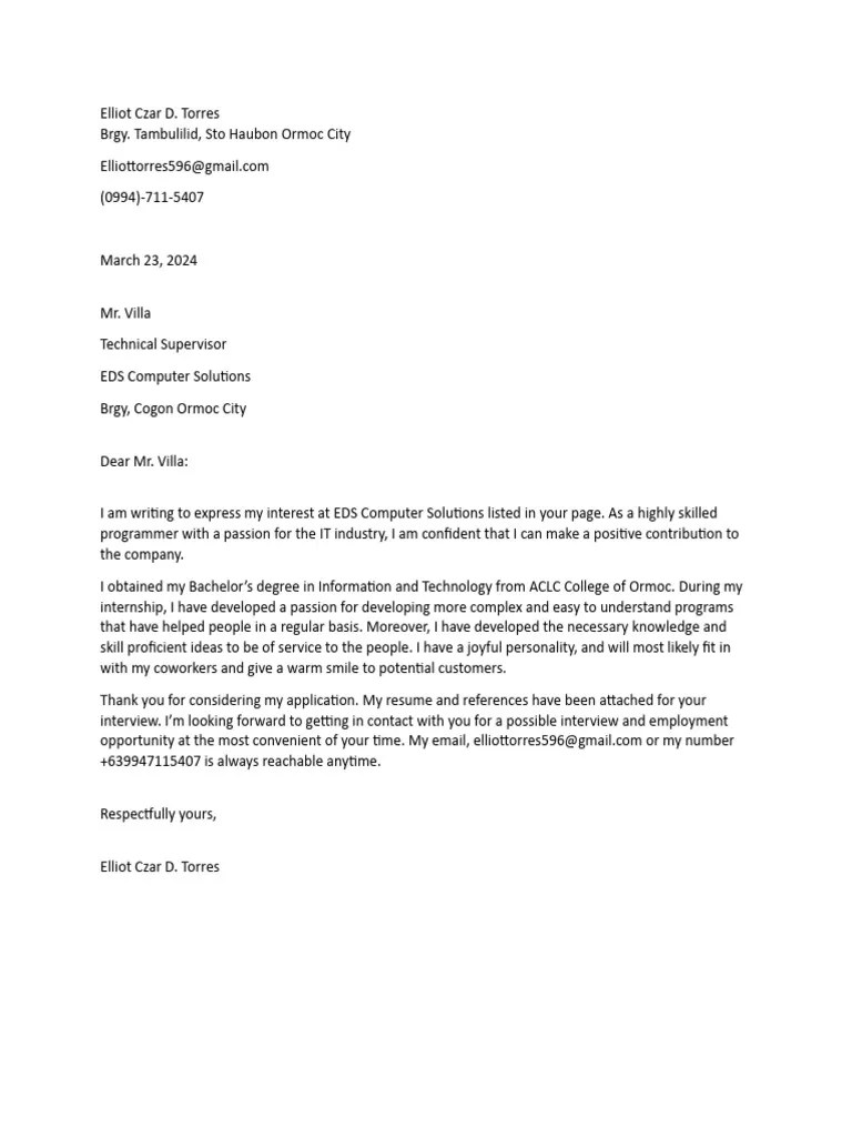 Job Application Letter Format In Pdf Pdf R Sum Recruitment - City Background Collection - Mobile Quality