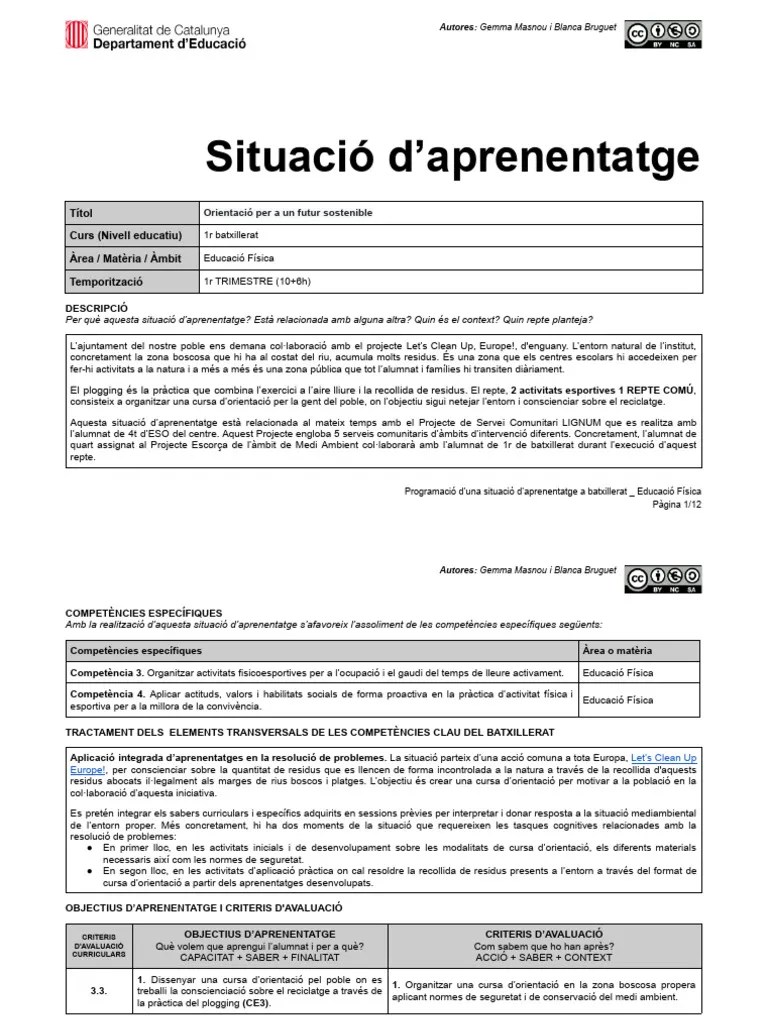EF Orientació Futur Sostenible | PDF