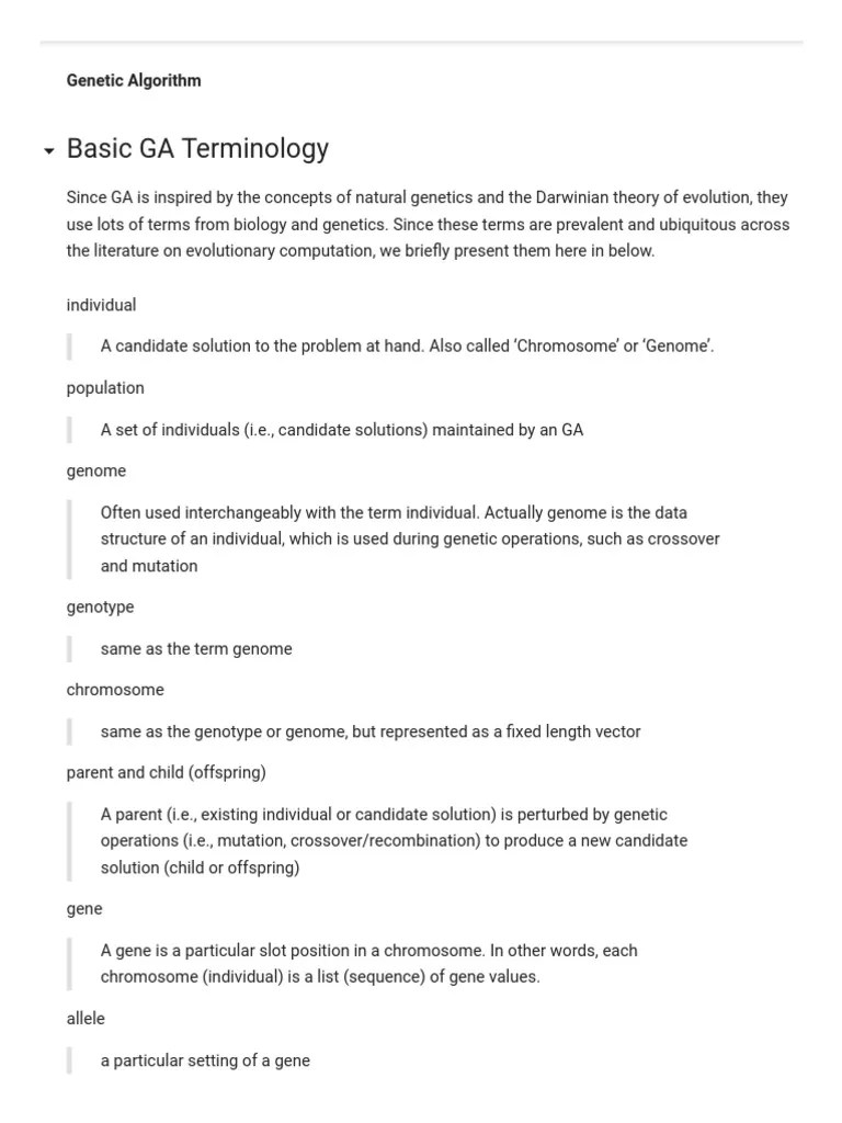 TSP Using GA | PDF | Natural Selection | Genetics
