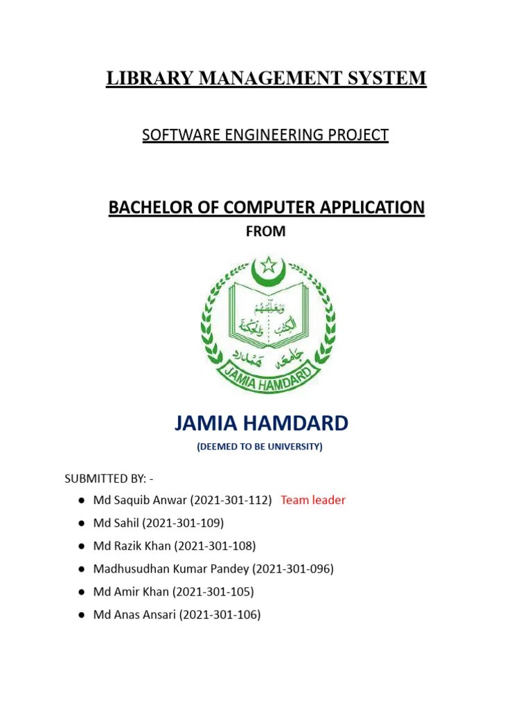 Library Management System | PDF | Databases | Library (Computing)
