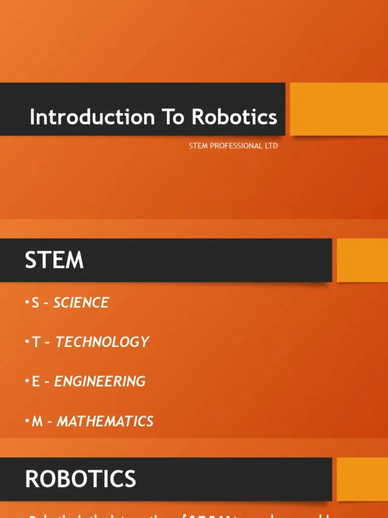 Introduction To Robotics | PDF