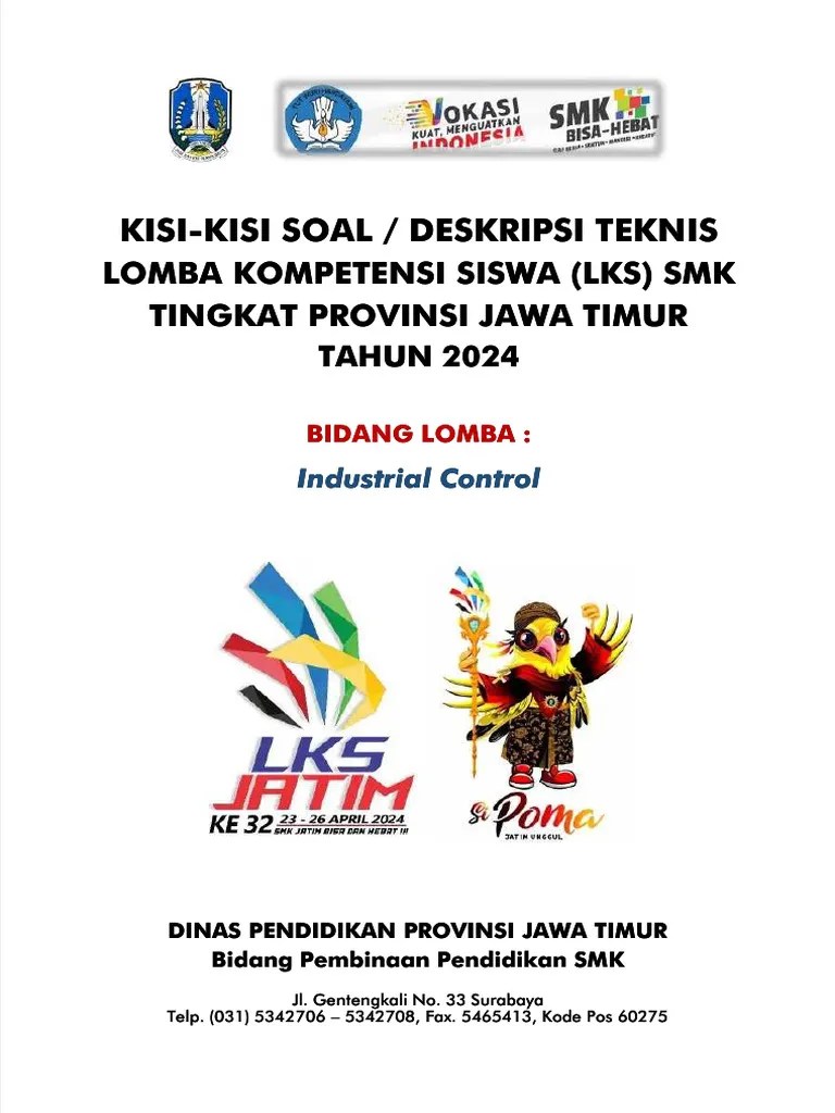 Lks Jatim 2024 Industrial Control Guide Pdf