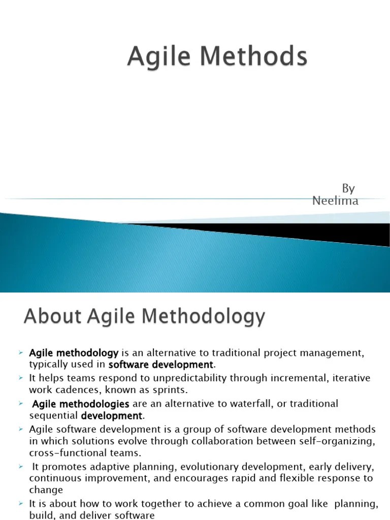 Agile | PDF | Scrum (Software Development) | Agile Software Development