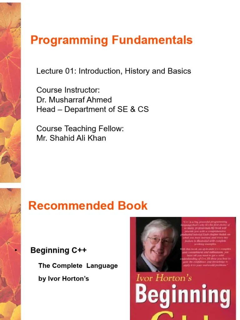 Lecture 01 Introduction Pdf Computer Program Programming - Premium Geometric Picture Gallery - Desktop