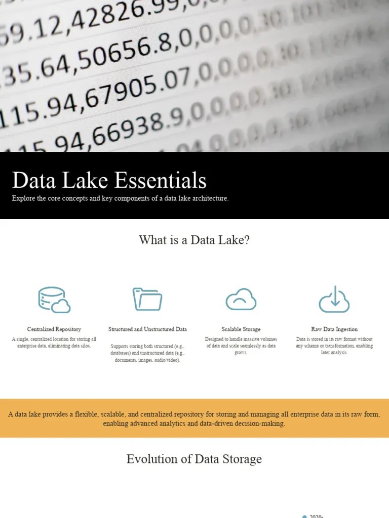 Data Lake Essentials | PDF | Data | Analytics