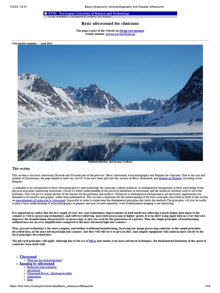 Basic Ultrasound, Echocardiography And Doppler Ultrasound | Download ...