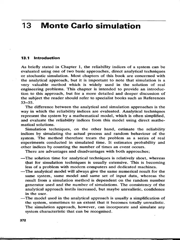 Chap13-Monte Carlo Simulation | PDF | Estimator | Histogram
