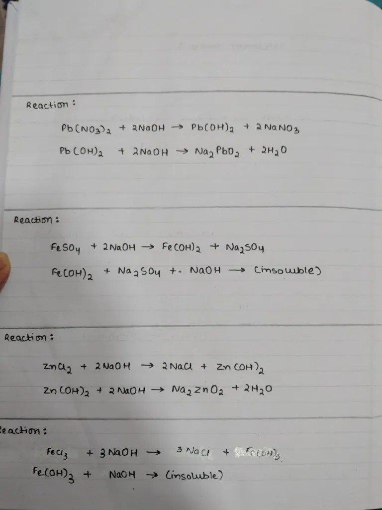 Experiment 1 | PDF | Sodium Hydroxide | Hydroxide